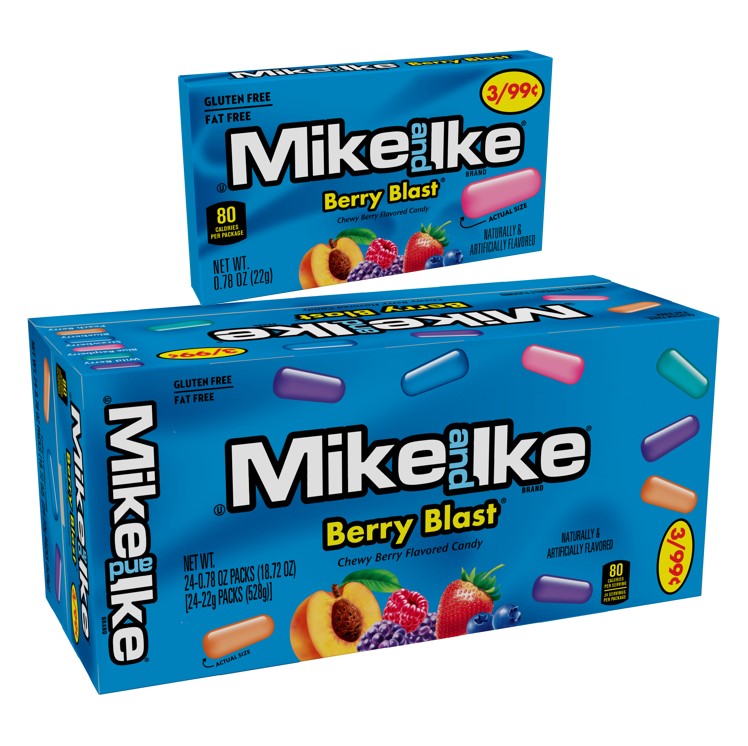 Mike & Ike 3/99¢ 0.78Oz 24CT Box