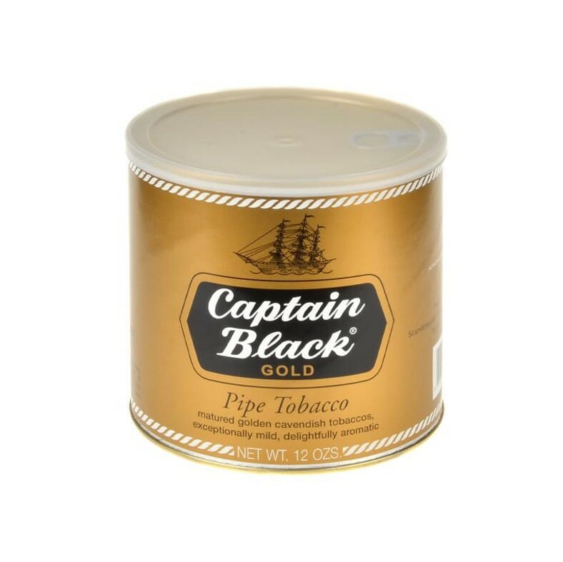 Captain Black Pipe Tobacco Tin