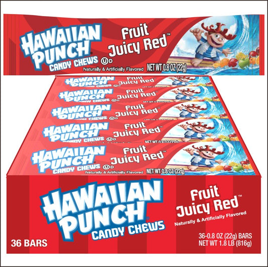 Hawaiian Punch Fruit Juicy Red 0.8 Oz 36CT