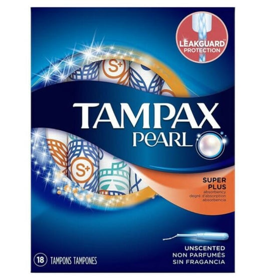 Tampax Super Plus Pocket Pearl 18CT