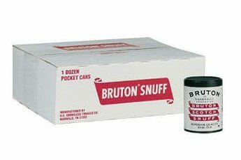 Bruton Snuff Pocket Can 1.15Oz 12CT