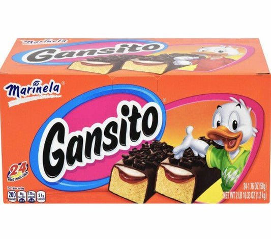Marinela Gansito Filled Snack Cake 24Pk