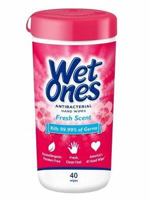Wet Ones Wipes