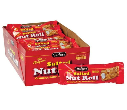 Pearsons Salted Nut Roll 1.8Oz 24CT