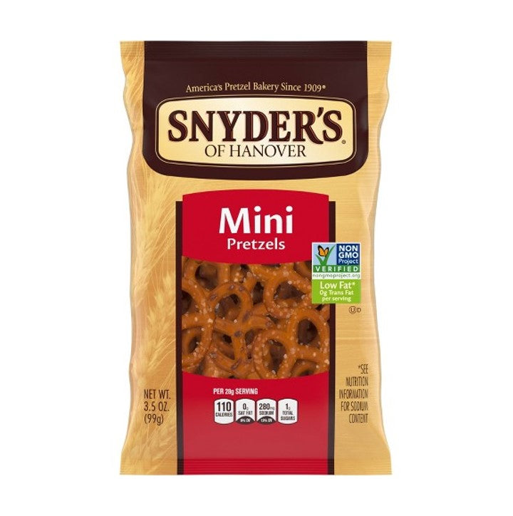 Snyders Mini Pretzels 3.5 Oz