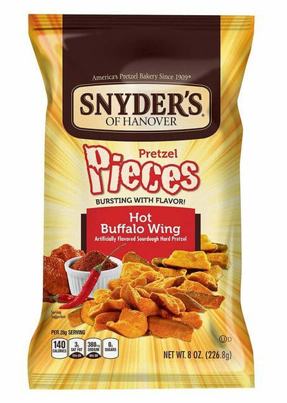 Snyders Hot Buffalo Wing Pretzel 5 Oz