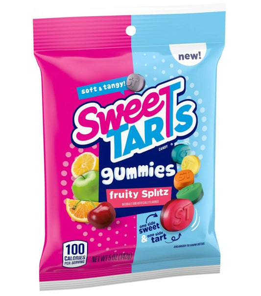 Sweettarts Gummies Fruity Splitz 5 Oz