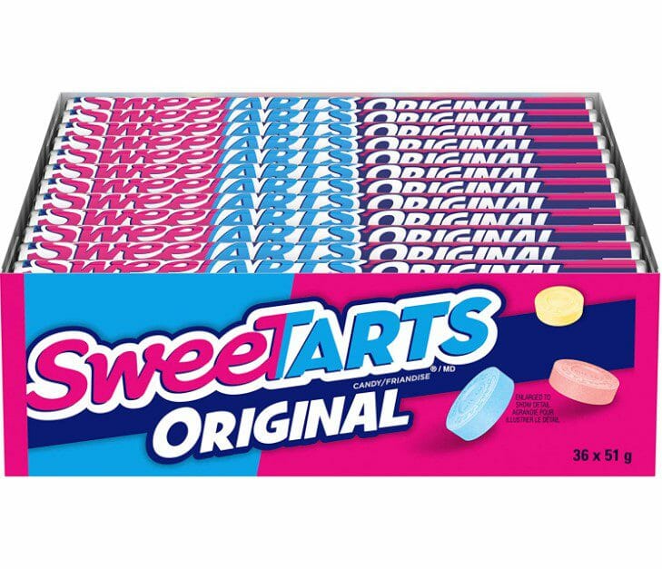 Sweetart Original Rolls 1.8Oz 36Ct