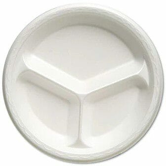 Readi Foam Plate Compartment 10 1/4" 10CT
