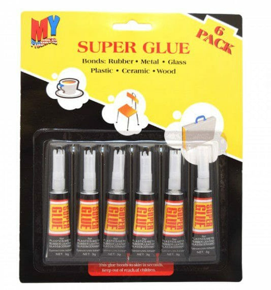Super Glue 3GM 6CT
