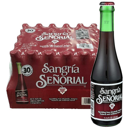 Jarritos Glass Bottle Senorial Sangria 11.6Oz 30 CT