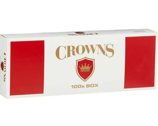 Crowns Red 100 Box 10CT