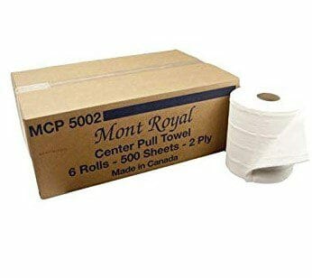 Mont Royal Towel Center Pull White 6 CT