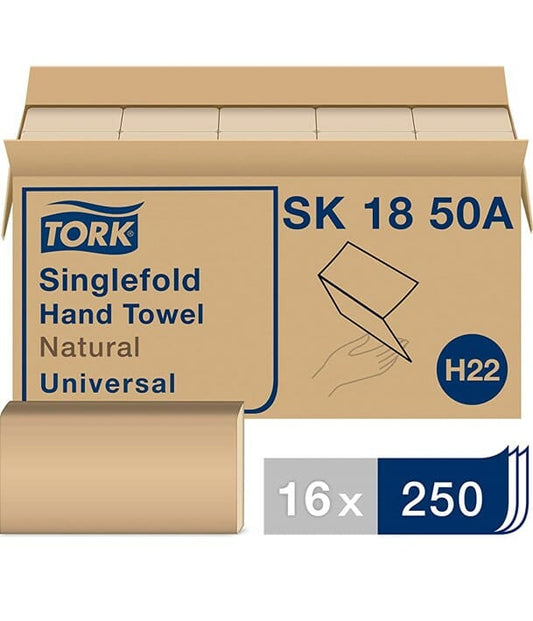 Tork Singlefold Hand Towel 250 Sheets 9 CT
