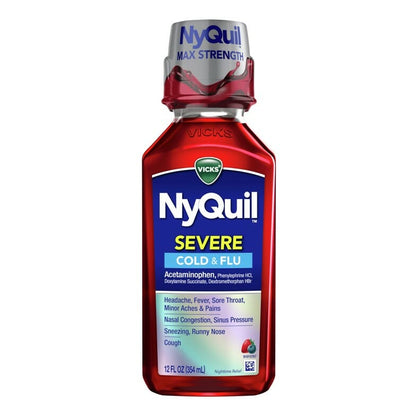 Vicks Dayquil / Nyquil Liquid Bottle