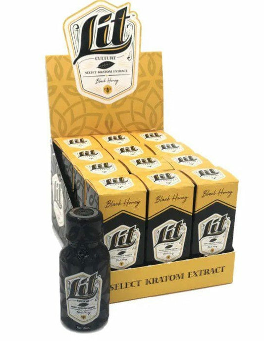 Lit Kratom ExtraCT Black Honey 15ML 12CT