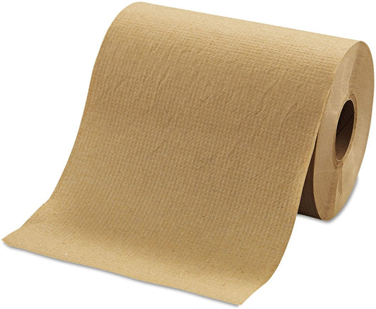 Nova Jumbo Paper Towel Brown Hardwood #350N 12CT