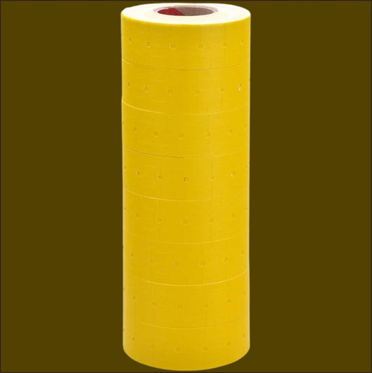 Price Labels Roll Gs Mx5500 Yellow 8CT