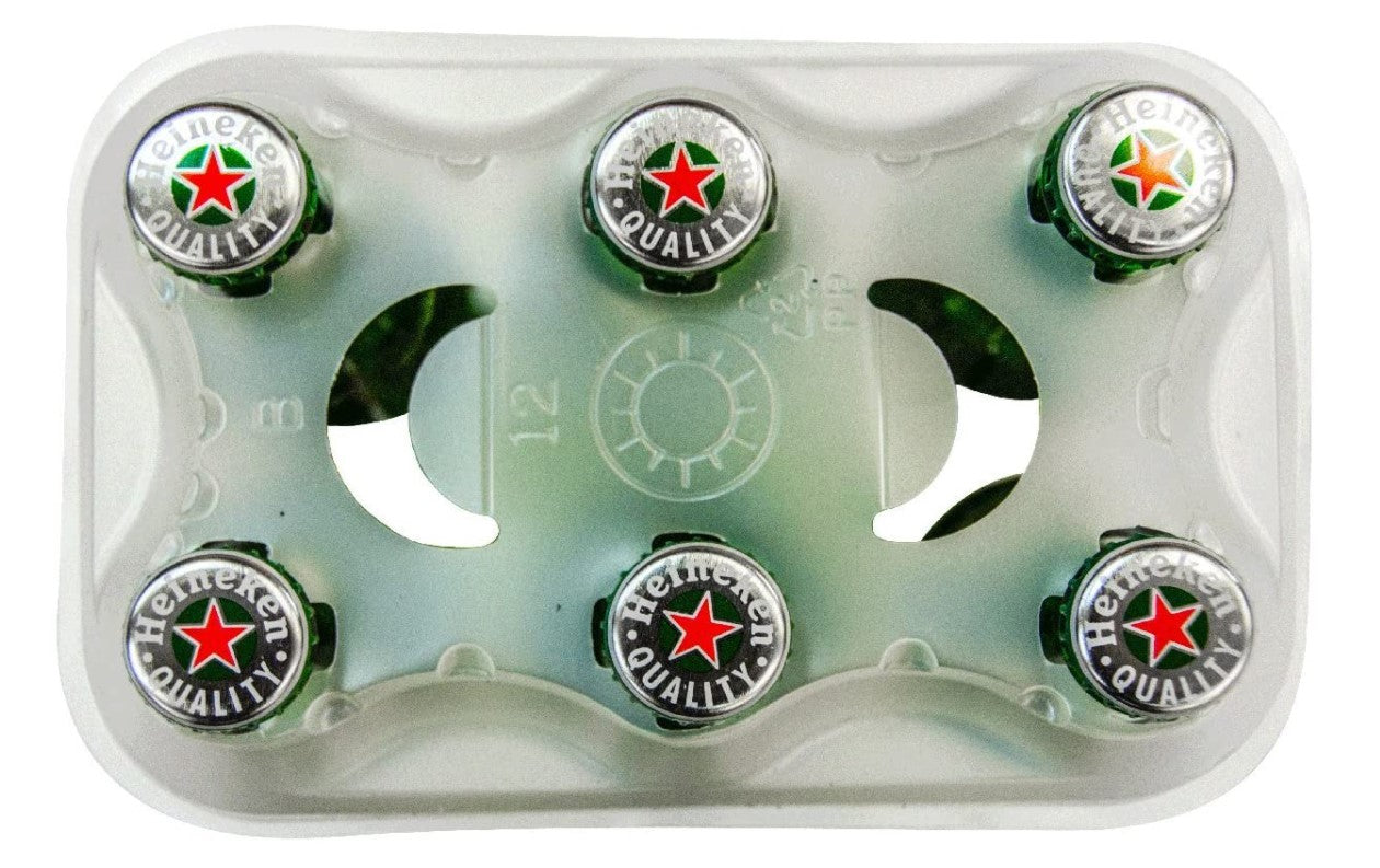 Beer Bottle Holder Plastic Tray 6 Pk 225CT