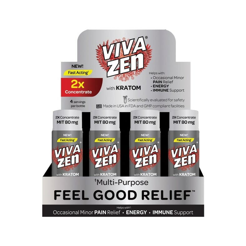 Viva Zen Kratom Shot 12CT