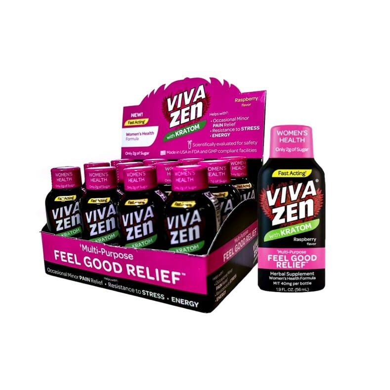 Viva Zen Kratom Shot 12CT