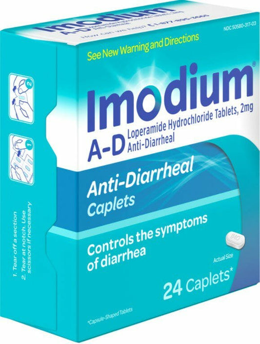 Imodium Blister Pack Anti Diarrheal 24CT