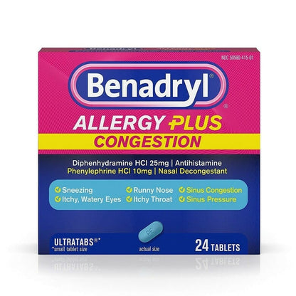 Benadryl Blister Pack