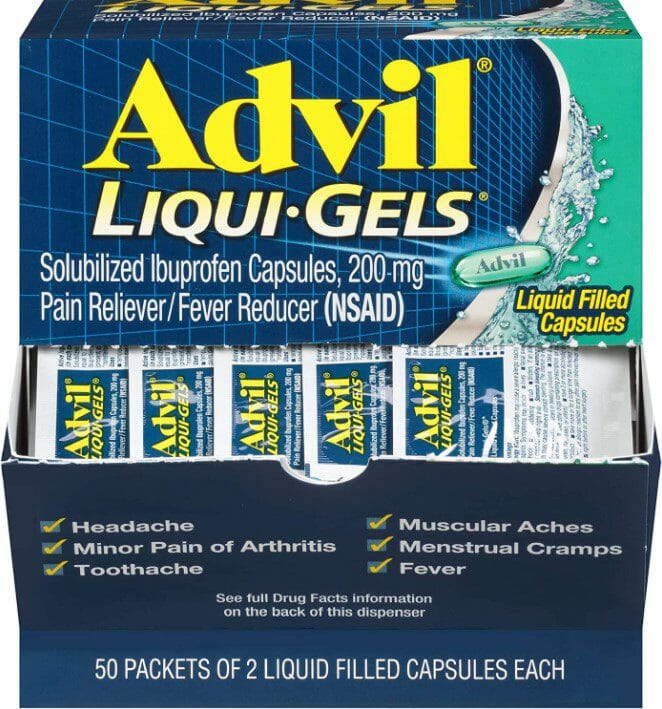 Advil Single Dose Box