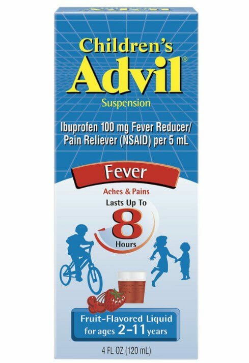 Advil Liquid Bottle