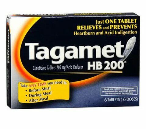 Tagamet Heartburn Hb 200 6 Tablets 1CT