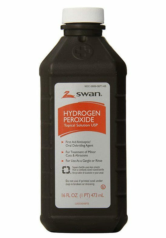 Swan Hydrogen Peroxide 16Oz