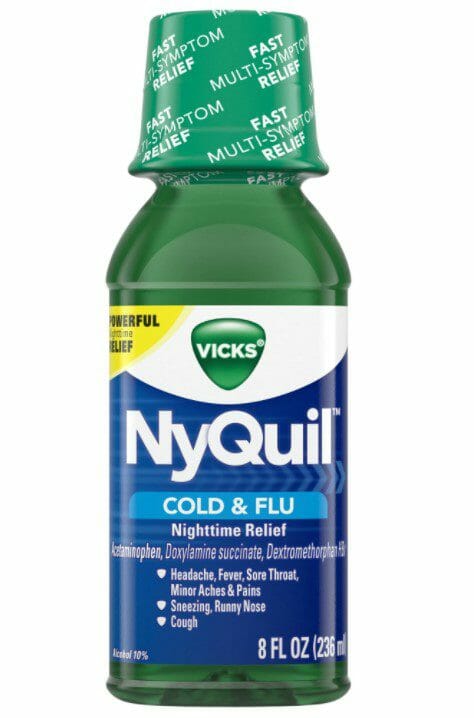 Vicks Dayquil / Nyquil Liquid Bottle