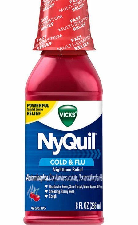 Vicks Dayquil / Nyquil Liquid Bottle