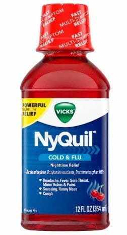 Vicks Dayquil / Nyquil Liquid Bottle