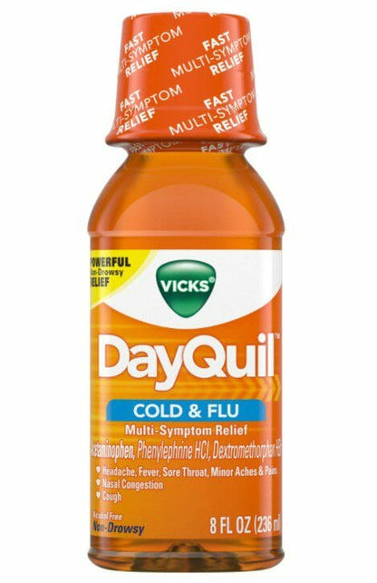 Vicks Dayquil / Nyquil Liquid Bottle