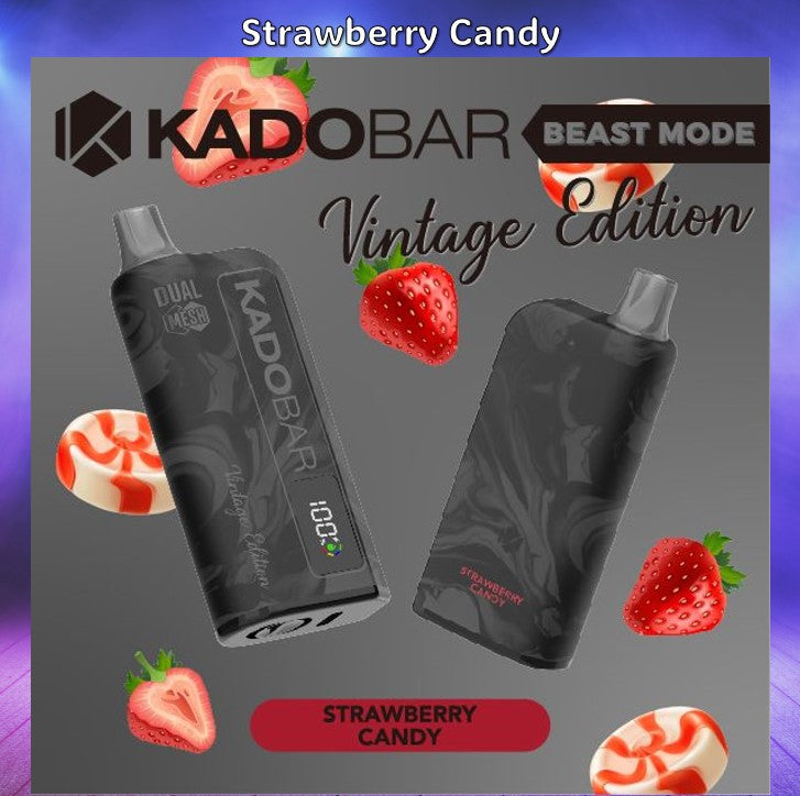Kado Bar 20000 Puffs Vintage Edition 20K 5% 18ML 5CT
