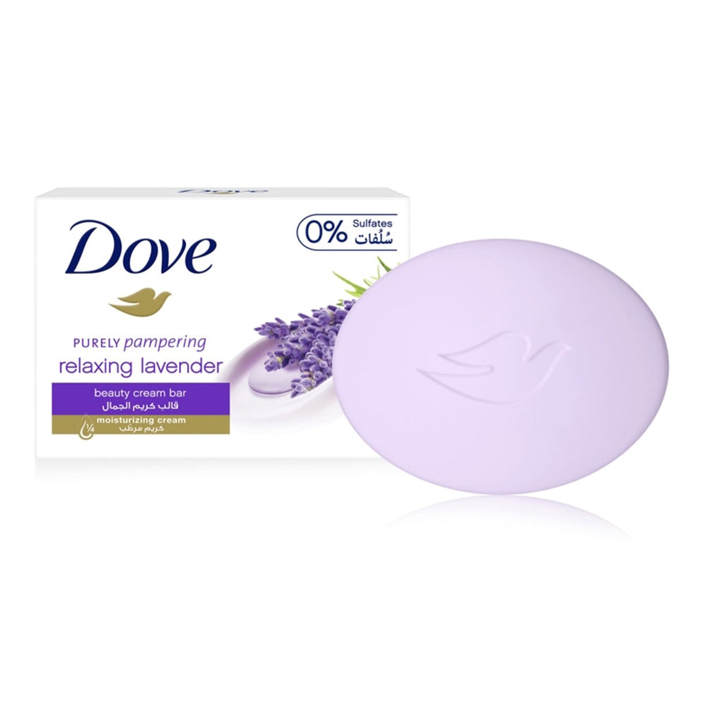 Dove Relaxing Lavendar Oil Soap Bar 3.75 1 Ct