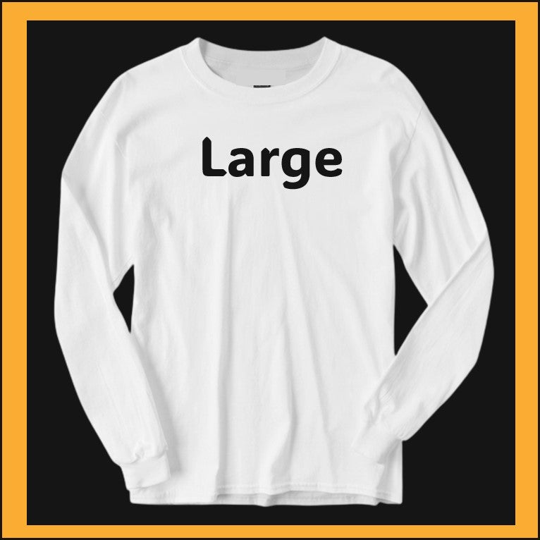 Harlem T Shirt Long Sleeve Round Neck 6CT
