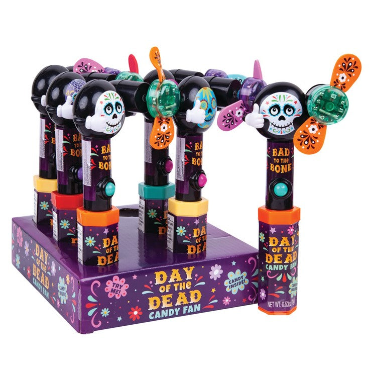 Day Of The Dead Candy Fan 6 CT