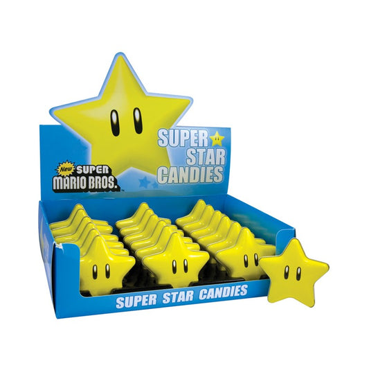 Super Mario Super Star Candies 0.6 Oz 18 CT