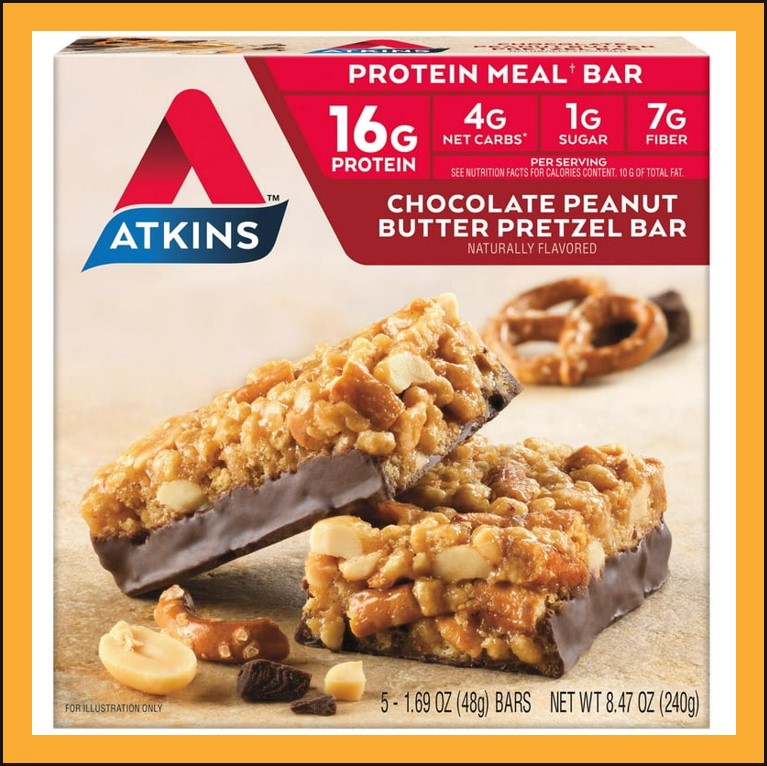 Atkins Protein Granola Bar 1.69Oz 5CT