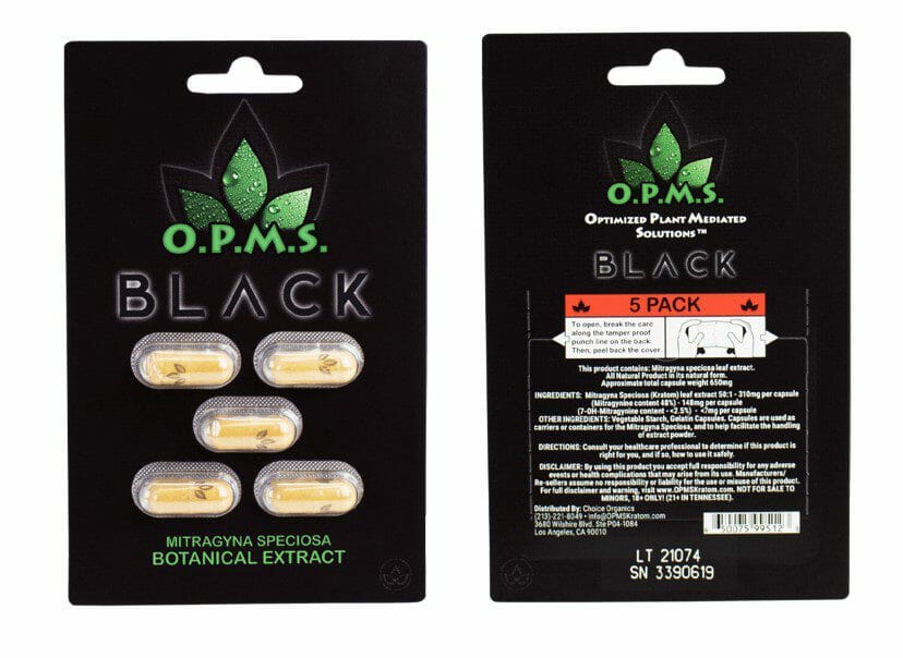 Opms Kratom Black Extract