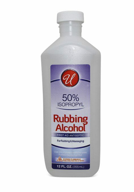 U Rubbing Alchohol White 50% 12Oz