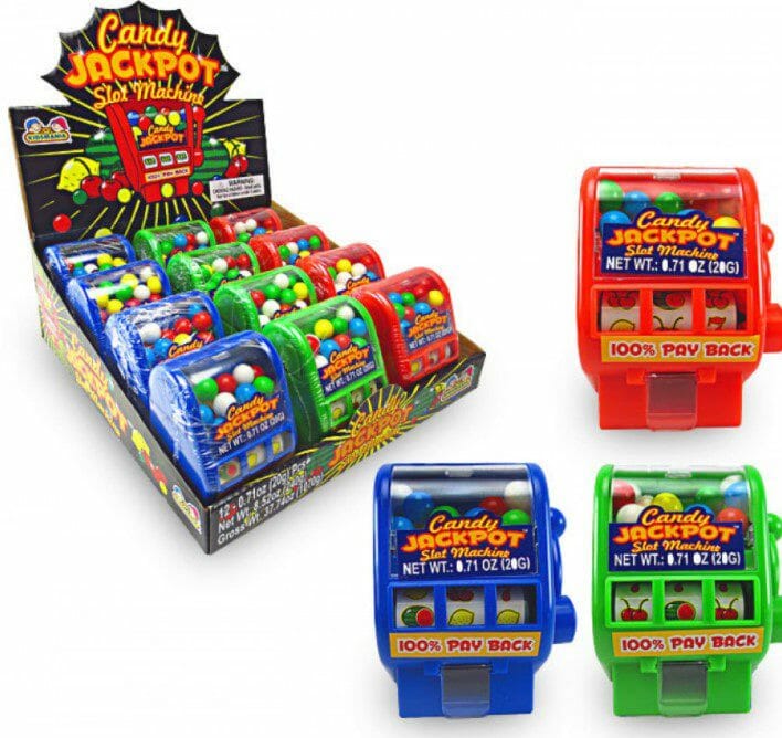 Jackpot Slot Machine Candy 12CT