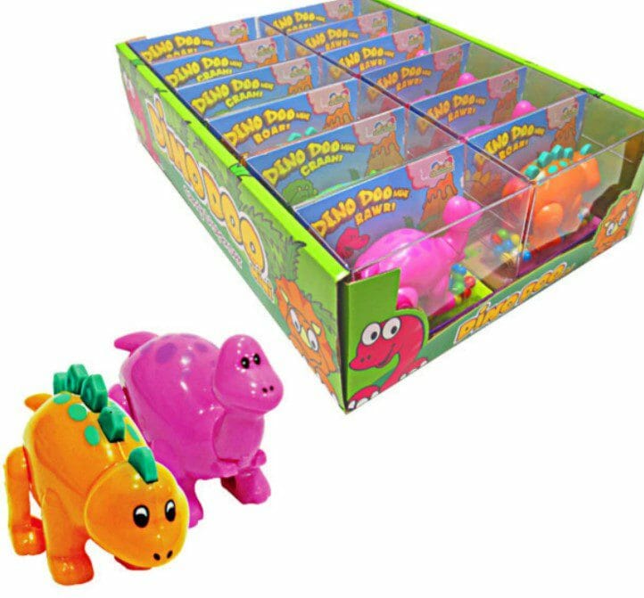 Dino Doo Mini Candy Dispenser 12 CT