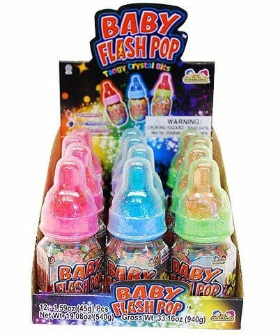 Baby Flash Pop Bottle 1.59Oz 12CT