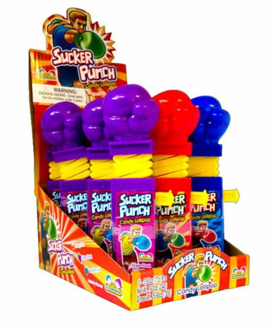 Sucker Punch Candy Lolipop 12CT
