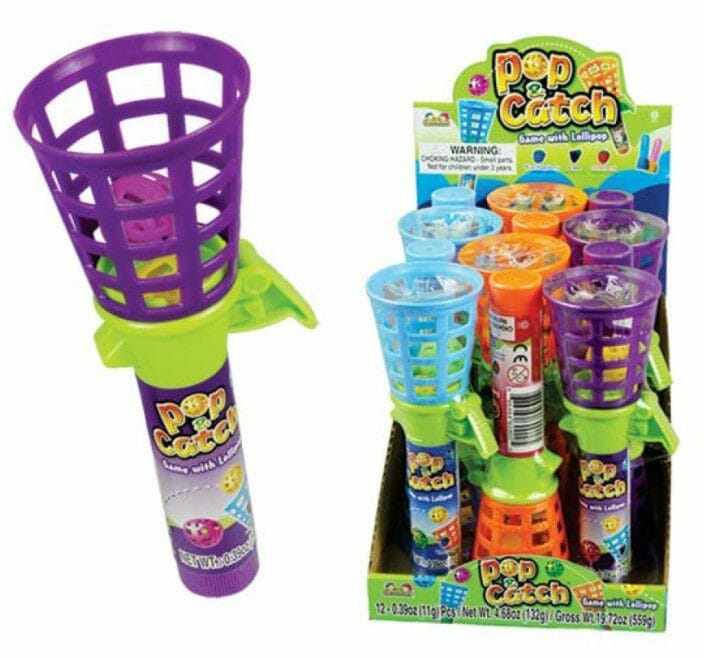 Pop & Catch Game Lolipop 12CT