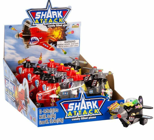Shark Attack Candy Filled Plane 12CT