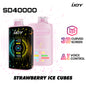 Ijoy 40000 Puffs Disposable SD40000 3D Display AI Voice Control 20ML 5CT